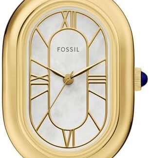 Fossil Sloan ES5444 damski zegarek ze stali nierdzewnej w złotym odcieniu, 25 mm