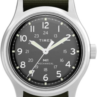 Timex Męski analogowy zegarek na rękę MK1, zielony, bransoletka