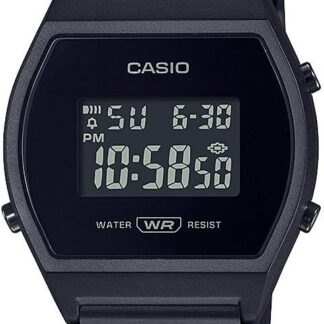Casio Zegarek sportowy LW-204-1BCF, Czarny, pasek