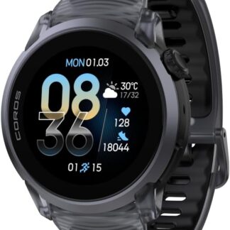 COROS PACE 4 Ultralekki sportowy zegarek GPS (czarny silikon)