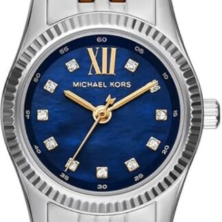 Michael Kors Lexington zegarek dla kobiet, mechanizm kwarcowy z paskiem ze stali szlachetnej lub skóry