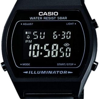 Casio Retro zegarek cyfrowy B640WB z bransoletką ze stali szlachetnej