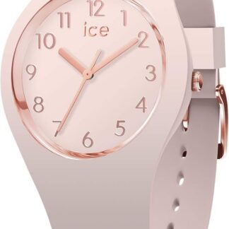 Ice-Watch - ICE glam colour Nude - Różowy zegarek damski z silikonowym paskiem - 015330 (Small)