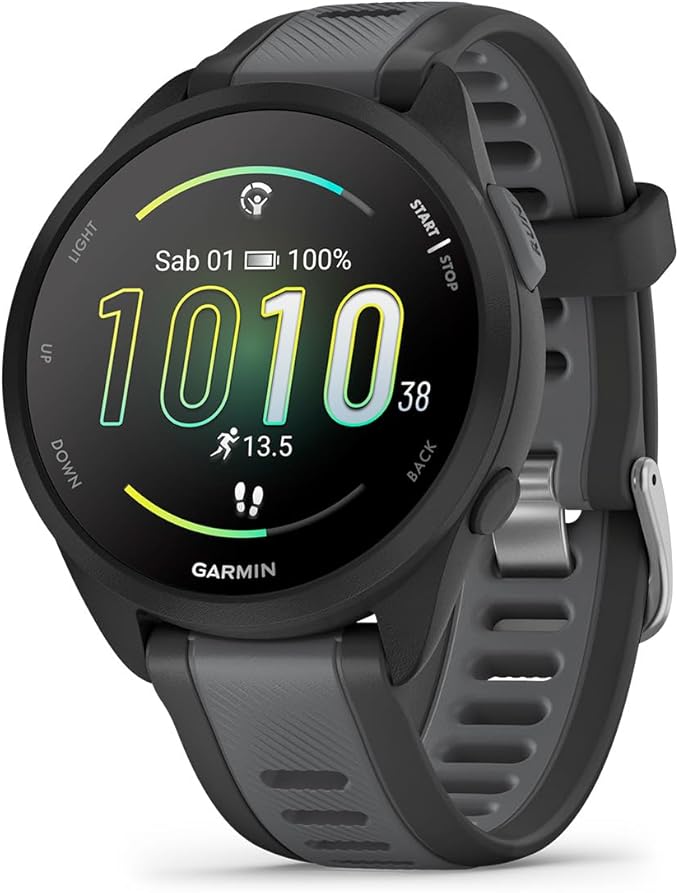 Garmin Forerunner 165 Smartwatch do Biegania GPS AMOLED Czarny