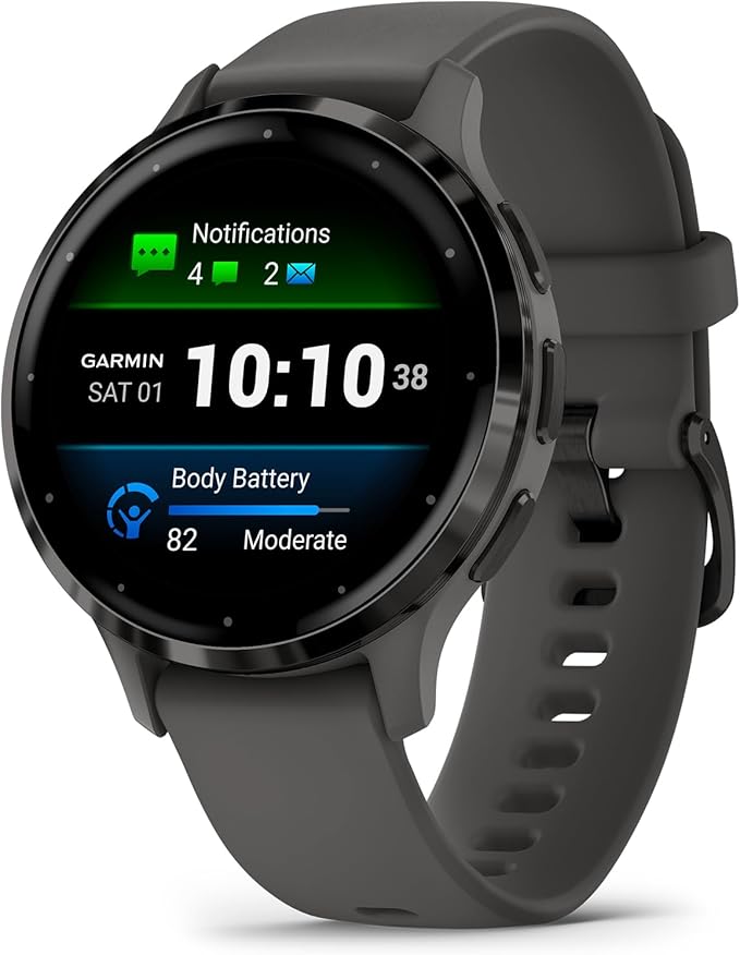 Garmin Venu 3S Smartwatch GPS Wi-Fi Slate/Pebble Gray