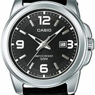 Casio MTP-1314PL-8AVEF Zegarek Męski Kwarcowy, Ø 45 mm, Czarny/Srebrny