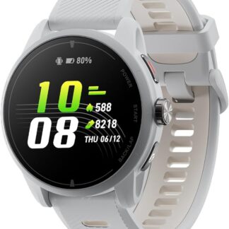 iGPSPORT VeRun Ultralekki Smartwatch do Biegania, AMOLED 1,32", GPS Dwuczęstotliwościowy, 14 Dni Pracy Baterii, Nawigacja Offline,Szary