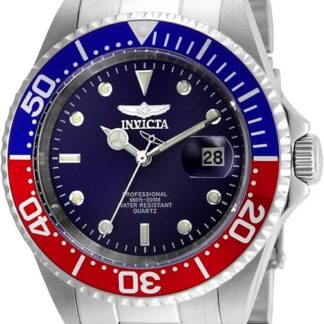 Invicta Pro Diver Męski zegarek kwarcowy ze stali nierdzewnej - 40 mm