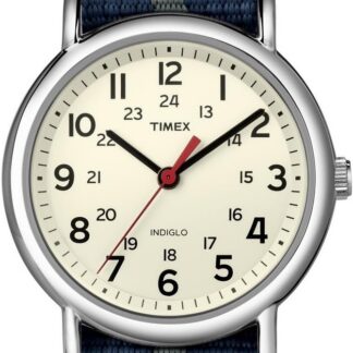 Timex Unisex specjalny weekendowy zegarek kwarcowy z analogowym wyświetlaczem i nylonowym paskiem