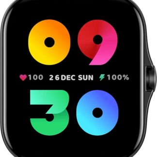 Amazfit GTS 2 Smartwatch z wyświetlaczem AMOLED Always-on, połączenia Bluetooth, pamięć muzyki 3 GB, zegarek sportowy z 90 trybami sportowymi, monitorowanie tętna i SpO2, Alexa, GPS, Czarny