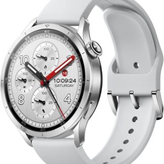 XIAOMI Zegarek S5 46 mm, smartwatch dla mężczyzn i kobiet, 3.8 cm AMOLED, monitor aktywności fizycznej z monitorowaniem tętna/snu, 21 dni pracy baterii, 150+ trybów sportowych, dwuzakresowy GPS, NFC