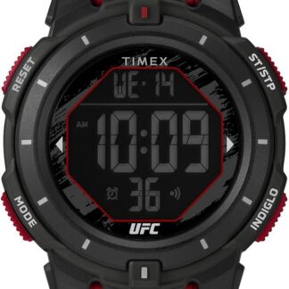 Timex Herren Digital Quarz Armbanduhr mit einem Kunststoffband UFC Rumble