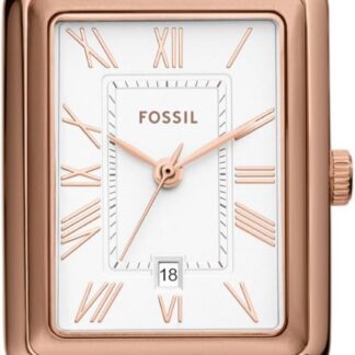 Fossil Zegarek damski Solo Time Raquel modny kod ES5310, pasek