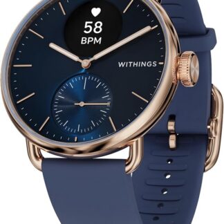 Withings ScanWatch 2, Hybrydowy smartwatch Heart Health dla mężczyzn i kobiet, EKG, SPO2, monitorowanie temperatury, sen, zdrowie układu oddechowego, monitorowanie cyklu, 35-dniowa żywotność baterii