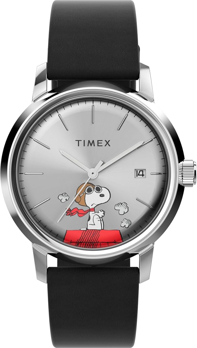 Timex Zegarek Automatyczny TW2W49600, Czarny, pasek
