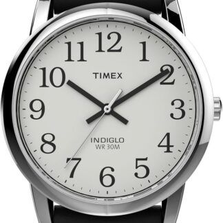 Timex Men's Easy Reader 35mm Date Window Leather Strap Watch