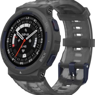 Amazfit Uniseks Active Edge W2212EU2N Smartwatch, Midnight Pulse, 1,75"