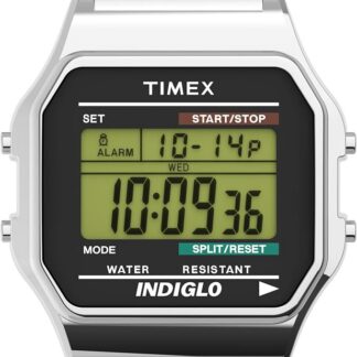 Timex Classic Digital 34mm Expansion Band Watch