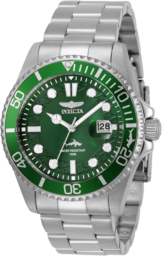 Invicta Pro Diver Męski zegarek kwarcowy ze stali nierdzewnej - 43 mm