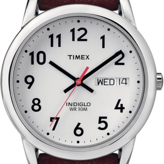 Timex Easy Reader męski zegarek skórzany 35 mm T20041