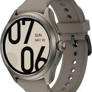 Ticwatch Pro 5 Sandstone Android Smartwatch dla mężczyzn Snapdragon W5+ Gen 1 Wear OS Inteligentny zegarek 80 godzin pracy na baterii GPS Fitness Tracker 5ATM Wodoodporność NFC Kompas