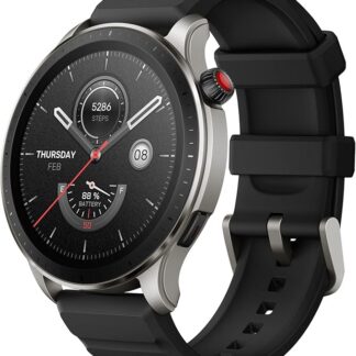 Amazfit A2166 GTR 4 - Smartwatch Czarny, jeden rozmiar