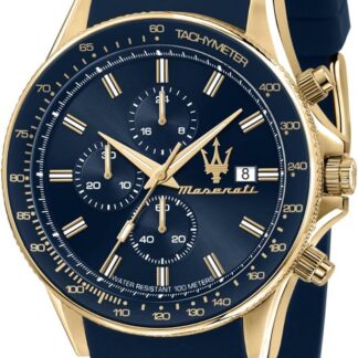 Sfida zegarek męski, chronograf, zegarek kwarcowy - R8871640004, NIEBIESKI, 44mm, Pasek.