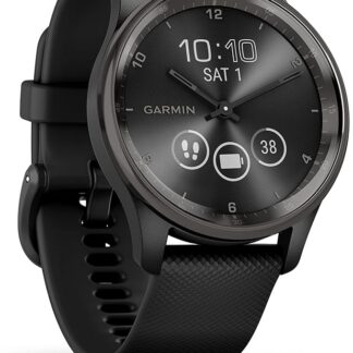 Garmin vivomove Trend Hybrydowy Smartwatch, kolor Czarny