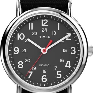 Timex Weekender 38 mm kremowa tarcza i oliwkowy zielony pasek zegarek kwarcowy