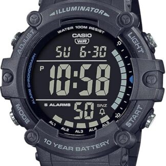 Casio - COLL Sports zegarek na rękę AE-1500WH-8BVEF - zegarek męski - wodoszczelny - cyfrowy - z paskiem z tworzywa sztucznego - niebieski
