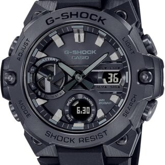 G-Shock G-Steel czarny tylko czas męski sportowy zegarek GST-B400BB-1AER