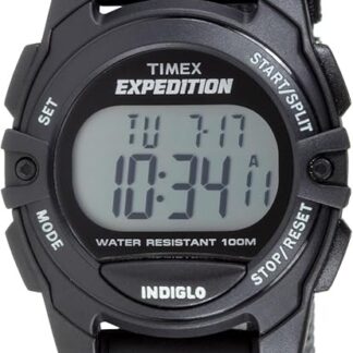 Timex Męski zegarek Expedition T49661, szary/szary, pasek