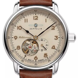 Zegarek Męski ZEPPELIN Mediterranee Open Heart Automatic 9666-5 + BOX