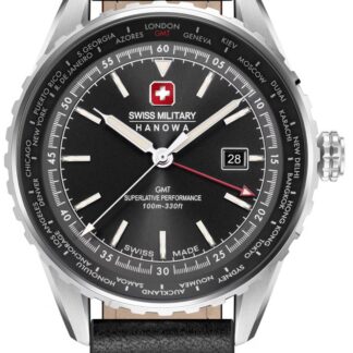 Zegarek Męski SWISS MILITARY HANOWA Afterburn GMT SMWGB0003201 + BOX