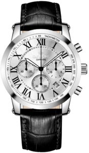Zegarek Męski Giewont Chronograph Sapphire Srebrny GW6260-A1