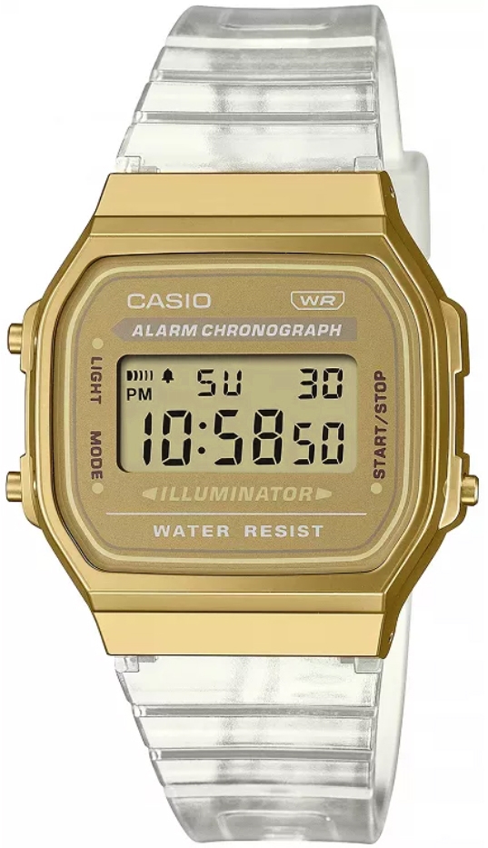 Zegarek Damski CASIO Vintage A168XESG-9AEF + BOX