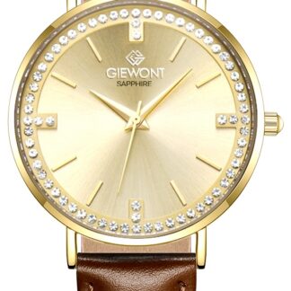 Zegarek Damski Giewont Sapphire Złoty GW5390-A3