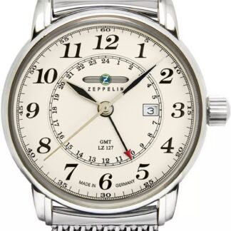 Zegarek Męski ZEPPELIN LZ127 Graf Zeppelin GMT 7642M-5 + BOX