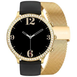 Smartwatch Gravity Złoty Pasek i Bransoleta  GT5-1