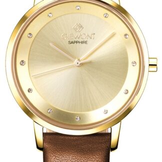 Zegarek Damski Giewont Sapphire Złoty GW4130-A2