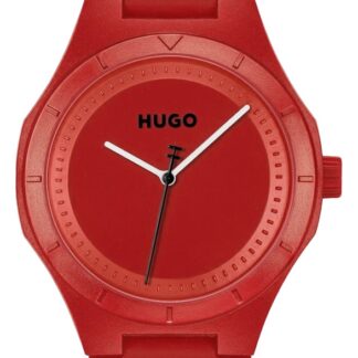 Zegarek Męski HUGO Lit For Him Red 1530346 + BOX