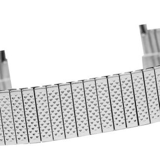 Bransoleta rozciągana Srebrna HQ 12 do 16 mm 126S-12/16