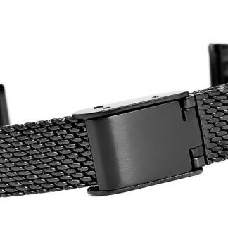 Bransoleta IPB Czarna Mesh 10 mm JK10B