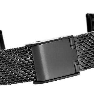 Bransoleta IPB Czarna Mesh 12 mm JK12B