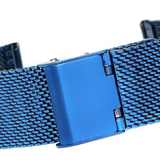 Bransoleta IPBL Niebieska Mesh 18 mm JK18BL