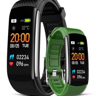 Smartwatch GIEWONT Czarno Zielony 2 Paski GW200-5