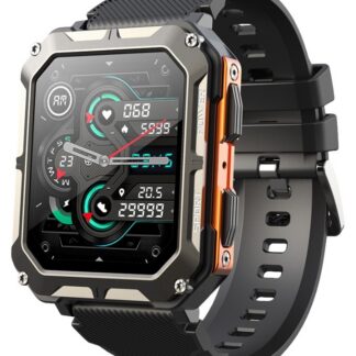 Smartwatch Męski Rubicon RNCF27 BLACK/ORANGE