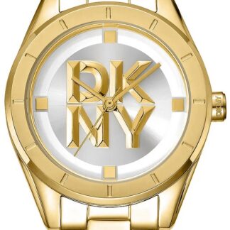 Zegarek Damski DKNY Chambers Midi Gold DK1L016M0065 + BOX
