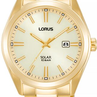 Zegarek Męski LORUS Solar Gold RX338AX9 + BOX