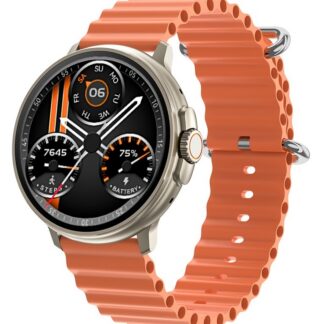 Smartwatch RUBICON RNCF15 Tytan/Orange SMARUB258